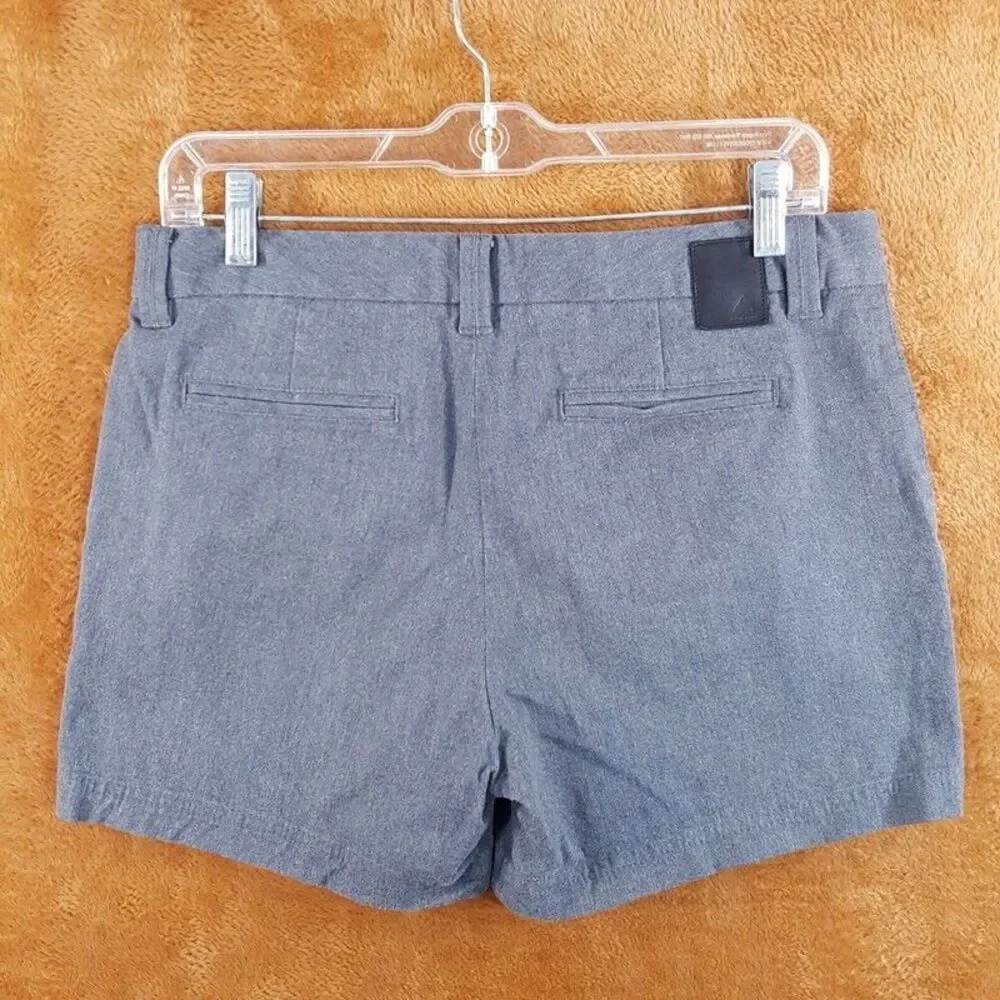 BURTON Youth Shorts Size 14 16 Gray Chino Lined Pockets Girls